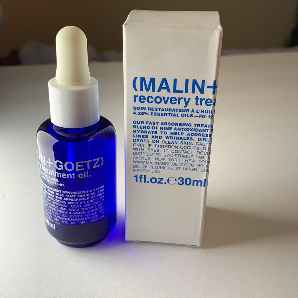 Malin + Goetz Recovery Treatment Oil 1 Fl Oz NIB